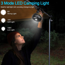 Load image into Gallery viewer, TDONE Stroller Fan Mini Portable Fan USB Personal Fan Long Working Handheld Fan 12pcs LED Camping Fan Batterry Operated Fan Clip on Fan for Stroller Travel
